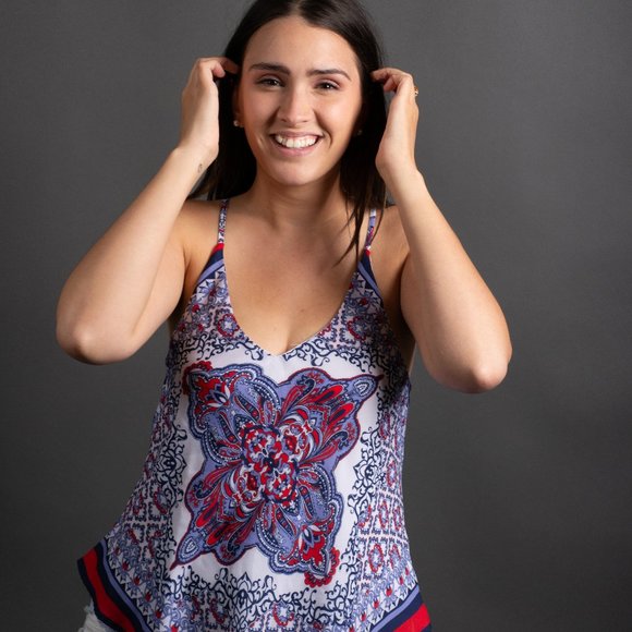 Paisley Tank Top by Soulmates - Picture 1 of 11